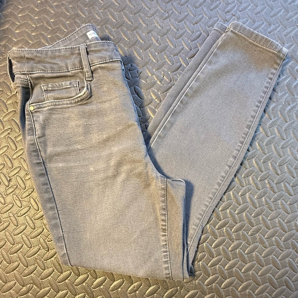 Nine West Women's Gray Curvy Skinny Jeans Size 10